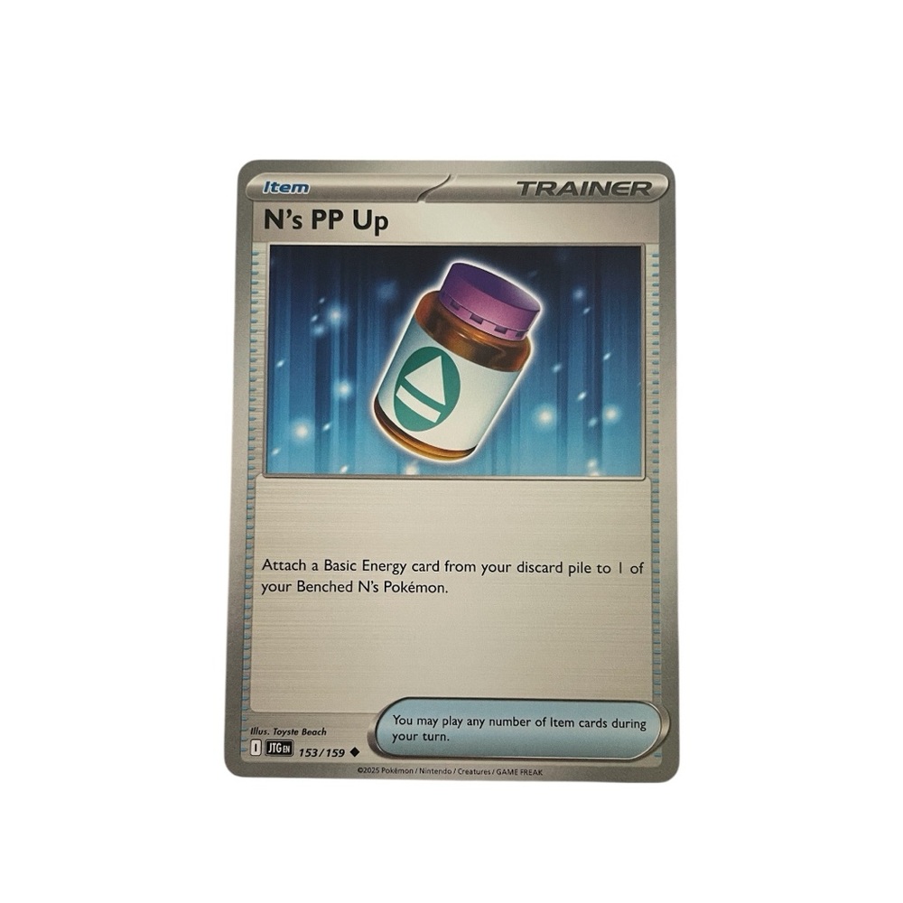 Pokemon N's PP Up - SV09: Journey Together